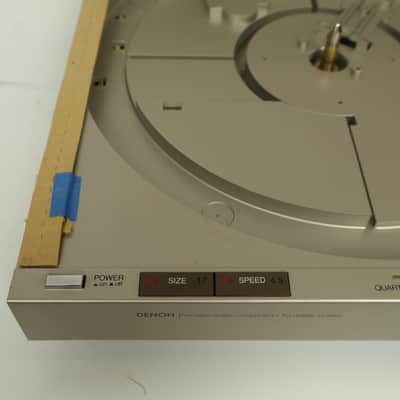 1983 Denon DP-11F Fully Automatic Direct Drive Turntable W/ Original Box image 4