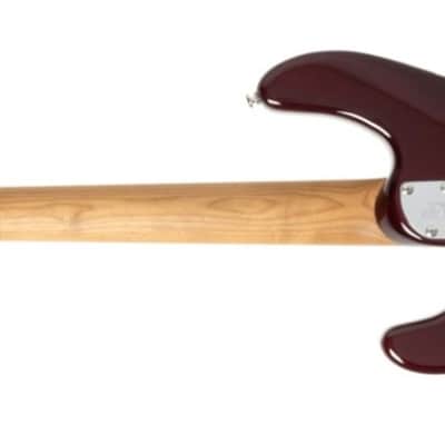 Ernie Ball Music Man StingRay 4 HH Special, Translucent Oxblood / Roasted Maple *ON ORDER ETA  April 2026 image 9