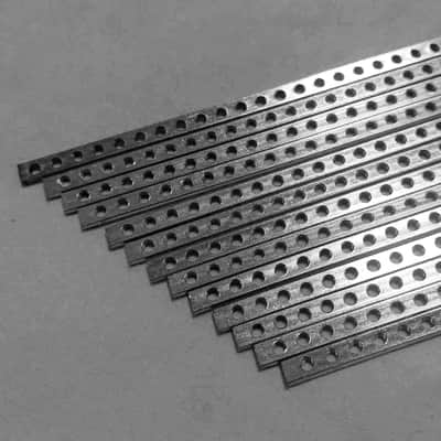 2 x 56hp / M2.5 (2.5 mm) Eurorack Threaded Nut Strips (Pair) image 4