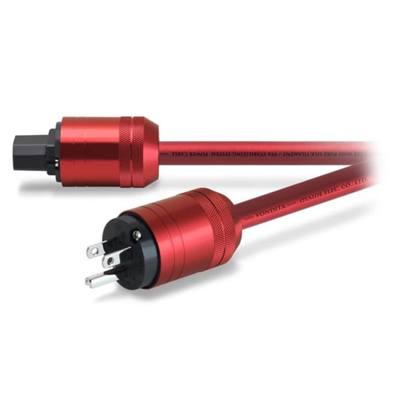 Oyaide [Summer Bonus Sale] VONDITA-X (1.8m) (Oyaide) (3-core power cable) (Vondita X) image 1