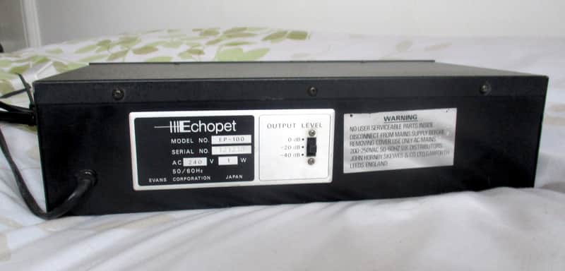 Vintage Evans Echopet EP-100 70s analogue reverb/delay echo | Reverb