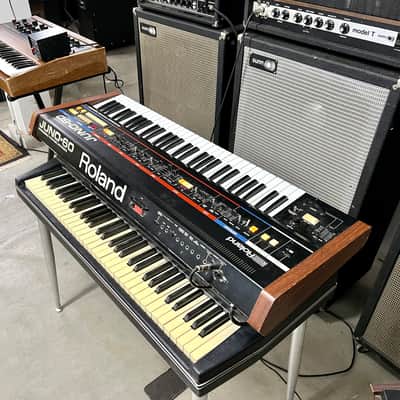 Roland Juno-60 1980’s original vintage analog synth poly-synth synthesizer MIJ Japan image 8