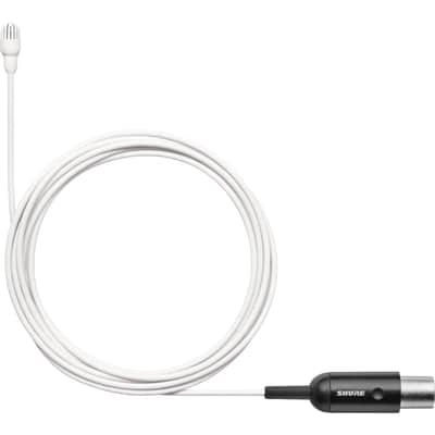 Shure TL47W/O-MTQG-A Omni LAV, LOW SENS, MTQG,White,ACCS image 1