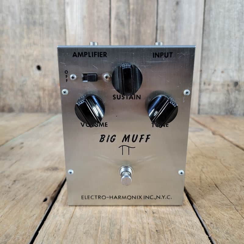 Electro-Harmonix Big Muff Pi Triangle V1 w/ On/Off Switch 1969-1971 Stupid Clean, Near Mint image 1