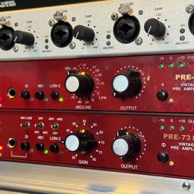 2x Golden Age Project Pre-73 MKI with rack mount image 3