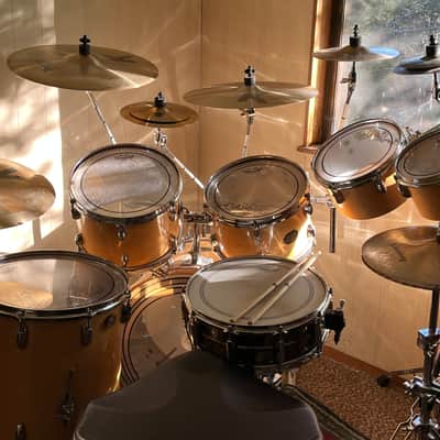 Gretsch Gretsch Drums, 1979-80 Vintage Blond Jasper Maple Shells - $5,500 (Homewood) 1979-80 - Natural Maple image 4