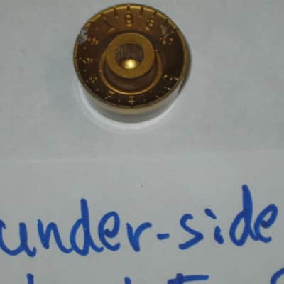 THREE used kind of relic'ed genuine Gibson GOLD SPEED KNOBS (ONLY 3 of the 4 knobs from PRSK-020 set are for sale) from 1990s image 23