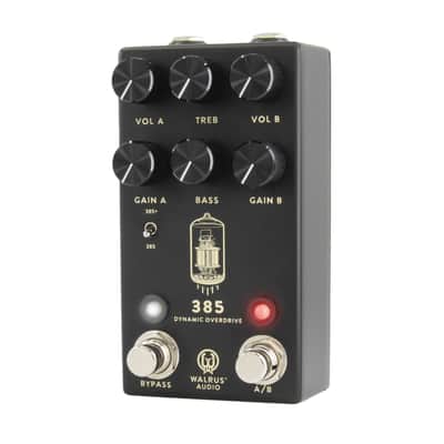 Walrus Audio 385 MKII Dynamic Overdrive FX Black - Distortion for Guitars image 2