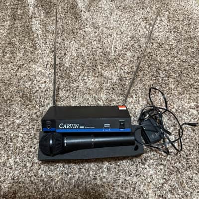 Carvin 8000 Wireless Microphone System – VHF Handheld & Receiver Early 2000s image 1