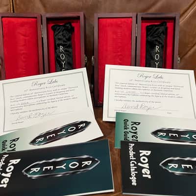 Royer R-121 Limited-edition 25th Anniversary Rose - MINTY PAIR image 2