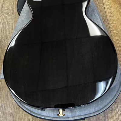 ENYA FEATHER MAHOGANY BLACK ACOUSTIC-ELECTRIC TENOR UKULELE W/FX (USED) image 6