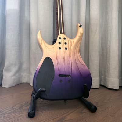 Mayones Duvell Q6 John Browne Signature Winter Heather 2018 Poland w/ Bare Knuckle Pickups, COA & Case image 2