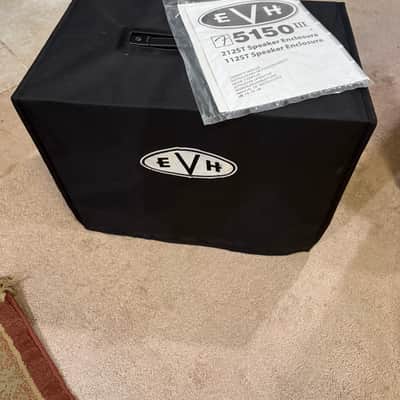EVH 5150 III 30-Watt 1x12" Guitar Speaker Cabinet 2012 Black with EVH Cover image 2