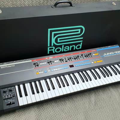 Roland Juno 106 ✅ 61-Key Programmable Polyphonic ✅RARE from ´80s✅ Synthesizer / Keyboard ✅ Cleaned & Full Checked✅ Roland Juno-106✅ Roland Juno 60 little Brother image 10