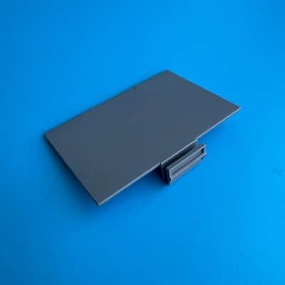 CASIO LK-100 LK-110 Lighting Keyboard OEM Part: Battery Cover Door Gray image 1