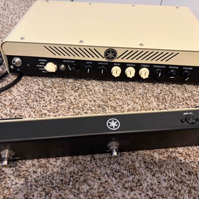 Yamaha THR100H 100-Watt Digital Modeling Guitar Amp Head 2015 - 2020 - Tan / Black Control Panel image 2