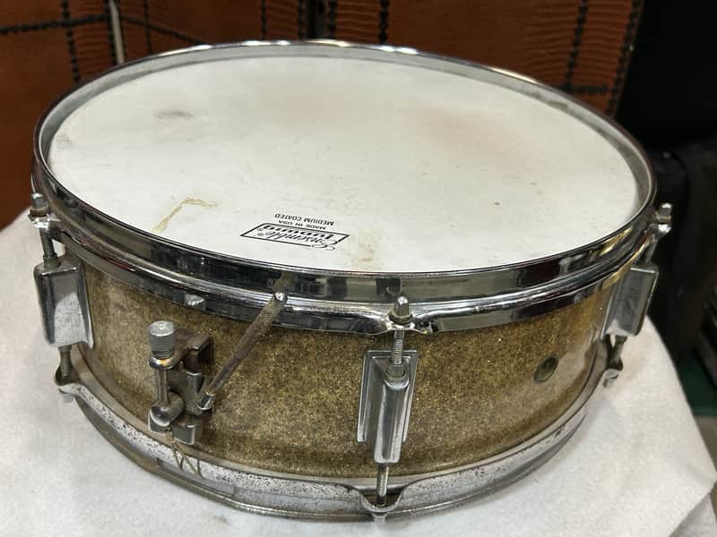 Kent 5X14" Snare Drum (TDG-SD-4176) 60's - faded sparkle image 1