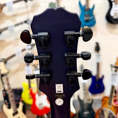 🔥2019🔥 Epiphone Les Paul Prophecy Custom Plus EX~ Midnight Sapphire~ EMG P’Ups image 12