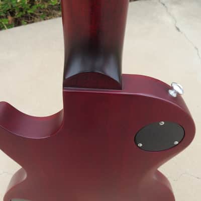 Gibson Les Paul Melody Maker 2014 Faded Cherry w/DiMarzio DP209BK, ResoMax Bridge & Orig Softcase image 8