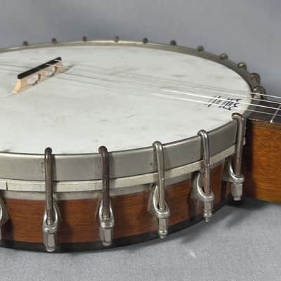 '30's Vintage Vega Style N Tenor Banjo w/ Case image 4