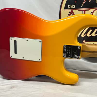 Fender Player Plus Stratocaster Strat Left-Handed Lefty Electric Guitar MIM - Made in Mexico - Tequila Sunrise image 11