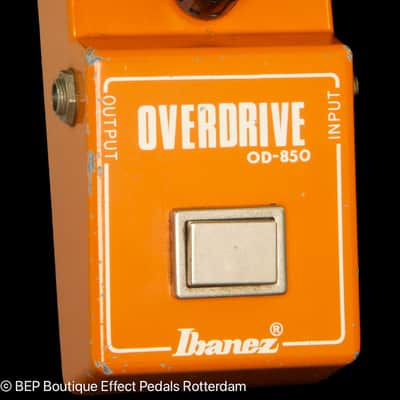 Ibanez OD-850 Overdrive 1981 Japan s/n 141750 with "R" Logo image 3