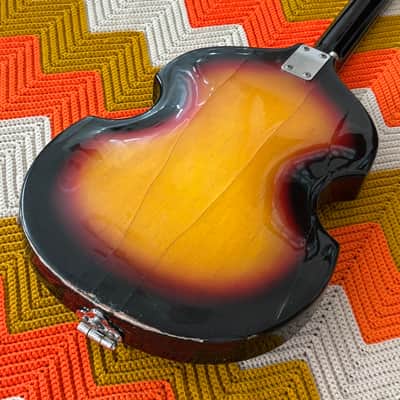 Vox Beatle Violin Bass - 1960’s Made in Italy 🇮🇹! - Incredible player with Incredible Tone! - image 12