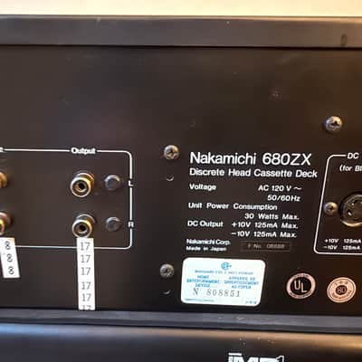 Nakamichi 680ZX Head Cassette Deck 1970 - Vintage and RARE image 6