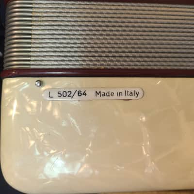 Camerano L 502-64 pre 1960 - Red and White image 7