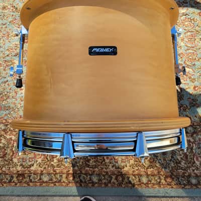 Peavey RBS-1 22x18 Bass Drum W/ Custom made Gong Drum Cradle - Satin Natural (C017-3-19) image 9