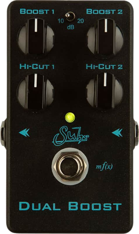 Suhr Dual Boost Effects Pedal, Black Edition image 1