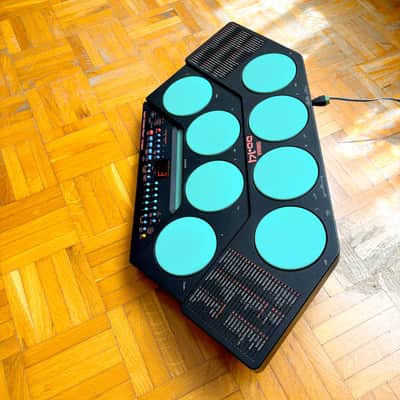 Yamaha DD-14 (Japan, 1993) Vintage electronic MIDI drum machine and synth groove-box with compatible power supply! With super cool Scraper function! image 18