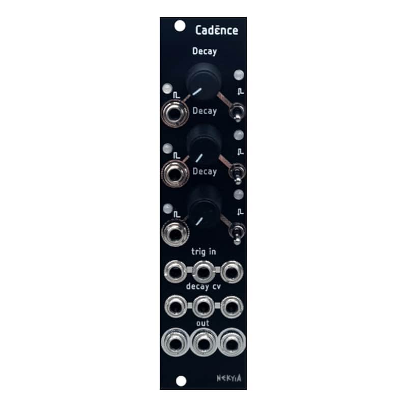 Nekyia Circuits Cadence Eurorack Triple Decay Envelope Module image 1