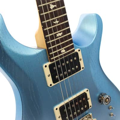 PRS CE24-08 Limited Edition LTD Swamp Ash 2025 - Frost Blue Metallic image 7