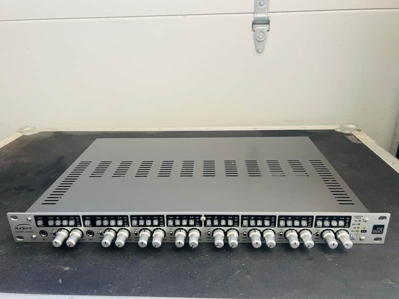 Audient ASP880 8-Channel Microphone Preamplifier and A/D Converter 2010s - Silver image 1