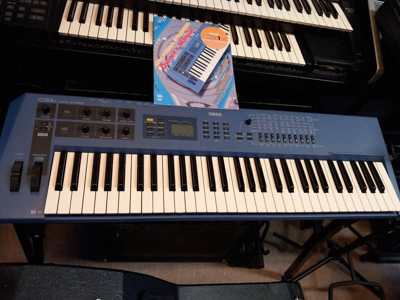Yamaha CS1x Control Synthesizer 1996 - Blue image 1