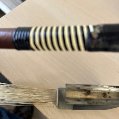 One German one French bass bow image 11