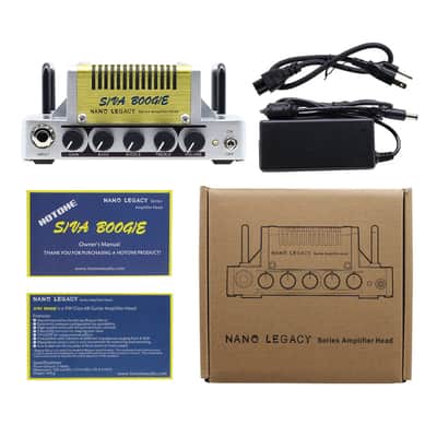 Hotone Siva Boogie Clean Tone Guitar Amp Head 5 Watts Class AB Amplifier with CAB SIM Phones/Line (U.S. domestic inventory) image 5