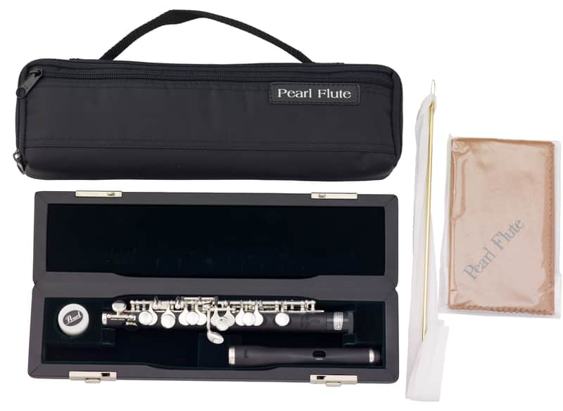 Pearl PFP105ES Piccolo Grenaditte Straight Headjoint Split E +Cleaning Kit/Rod/Case | +2-Day Ship USA | WorldShip | Authorized Dealer image 1