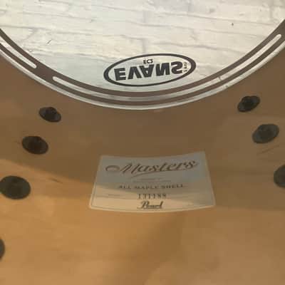 Pearl Masters 12x9 Tom Piano Black image 2