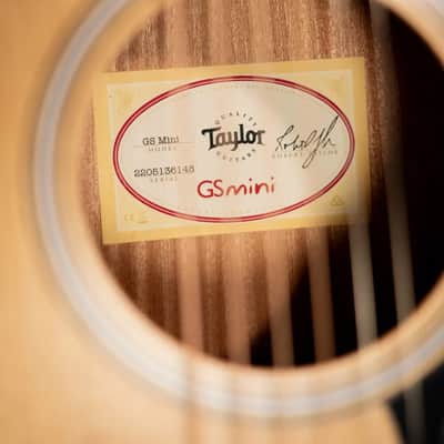 Taylor GS Mini Sapele Acoustic Guitar with GS Mini Bag image 14