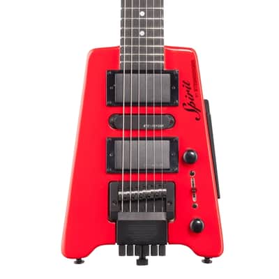 Steinberger Spirit GT PRO Deluxe Hot Rod Red with Gig Bag image 3