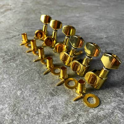 Fender Tuners for Stratocaster-Telecaster gold Left hand image 7
