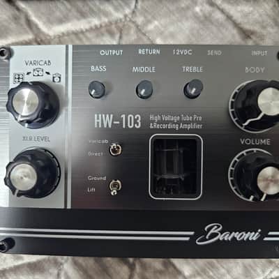 Baroni HW-103 Tube Preamp / D.I. Recording Amp (Hiwatt DR-103) image 2