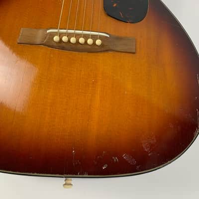 1966 Guild F-20 Small Body Sunburst | Hoboken Factory Vintage Guitar Acoustic Guitar image 25