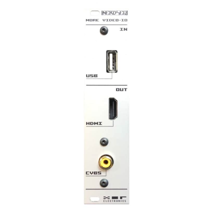XOR Electronics NERDSEQ – MORE VIDEO-IO EXPANDER (Silver) (BPNYC) image 1