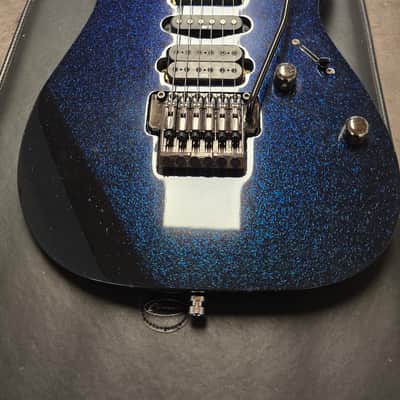 Ibanez Prestige RG1570 TEAM J CRAFT Cosmic Blue Wizard Edge Pro HSH Super Strat FujiGen MIJ Japan RG Guitar image 3