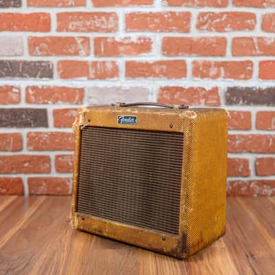 Fender Champ 5F1 Narrow Panel 5-Watt 1x8" Guitar Combo 1963/1964 - Tweed image 4