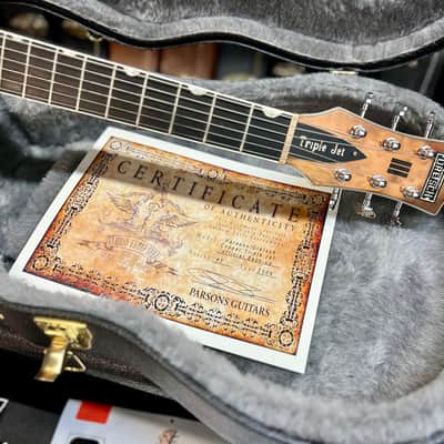 Randy Parsons Gretsch Triple Jet Copper Jack White Back-Up #003 2006 image 3