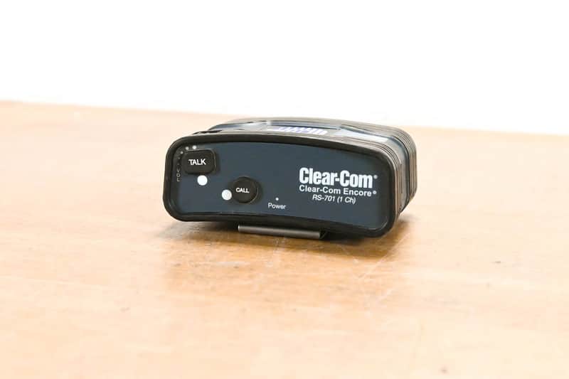 Clear-Com RS-701 Single-Channel Intercom Beltpack CG012TZ image 1